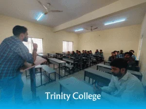Facilitator conducting a practical training workshop